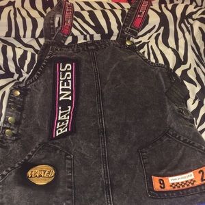 Patch Motorsport Forever21 denim dress